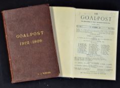 Pre-war Earle FC (Liverpool) bound volume of 