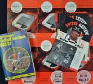 Collection of 1960's Manchester United football programmes to include 1963/1964 Sheffield United. (
