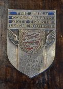1948 Official Football League Commemorative Shield for the 60 years 1888 to 1948, the shield being