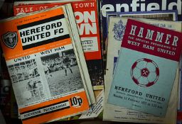 A collection of Non-League in the FA Cup football programmes from the late 1950's onwards.