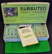 1967/68 Subbuteo Table Soccer 'Super Set' complete with teams, pitch, balls, goals and literature