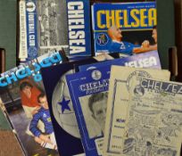 Chelsea Home Football Programmes: Collection 1940's onwards including 46/7 v Everton, 48/9
