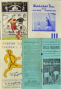 Wolverhampton Wanderers 'A' team away football programmes to include 1948/1949 Lye Town, 1953/1954