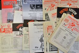 Collection of Manchester United Youth Cup football programmes to include homes v 1963/1964 Swindon