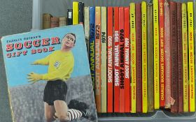 1953/4 onwards Charles Buchan's Soccer Gift Book Selection includes a variety of 50s and 60s issues,