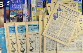 Tottenham Hotspur Home football programmes There are 29 large format issues from 1949 to 60/1, the