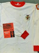 1965/1966 David Herd (swop shirt in the United match in Lisbon) belonging to Germano of Benfica -