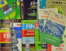 FA Cup Finals football programmes: incomplete run 1962 to 1984, all in good to mint condition,