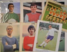 Collection of Premium issue Typhoo Tea football teams (12) and football players (Series 1 and Series