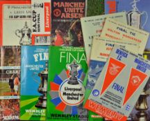 Collection of Cup Final/Semi-Final match programmes, all Manchester United fixtures, to include