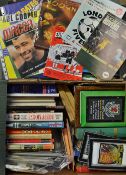 Mixed Football Ephemera - a box of mixed football ephemera to include FDCs, Photographs, Prints,