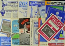 1958/1959 Wolverhampton Wanderers Championship season programmes complete collection of league
