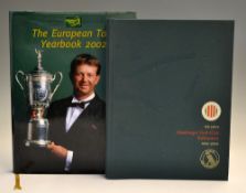 European Golf Club Histories and Tour Yearbook to incl 