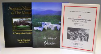 American Golf History Books (3) to incl 