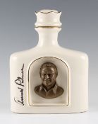 Arnold Palmer signed Bay Hill Invitation Golf Tournament commemorative ceramic whisky decanter c.