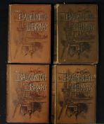 The Badminton Library Book Selection includes 1890 Tennis, Lawn Tennis, Rackets and Fives x2, plus