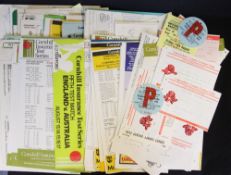 1970's to 1990's Test Cricket items including Australian Tourists 1993 facsimile signed team