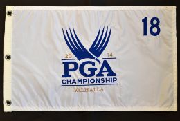 Rory McIlroy 2014 Valhalla US PGA 96th Major Golf Championship No.18 white pin flag - won by Rory