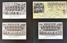 1977 TCCB The Centenary & Jubilee Pair Commemorative Limited Edition Folder containing first day