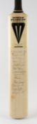 1983 Signed England Cricket Bat Duncan Fearnley bat, signed to front with 21 signatures including