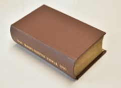 Wisden Cricketers' Almanack 1930 - 67th edition - with wrappers, rebound in brown cloth boards