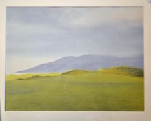 Williams, David (after) 6x FAMOUS GOLF COURSE LANDSCAPE PRINTS - Royal County Down, Royal