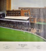 'The Old Tavern Lord's' by Jack Russell Signed Limited Edition Print signed by the artist, Sir