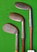 3x Fairlie's Pat Anti-shank smf niblicks - Tom Stewart, Anderson Anstruther and Fairlie's