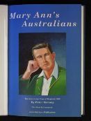 Mary Ann's Australian Cricket Book The Australian Tour of England 1909 by Peter Mahony bound book