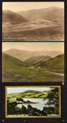 2x early Church Stretton Golf Links postcards - one of the 13th Green (used and dated 1916 )and
