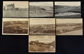 7x various West Runton Golf Links postcards c.1920's to incl 