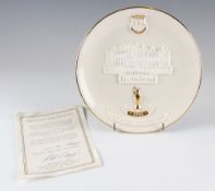 1995 St Andrews Open Golf Championship commemorative ceramic wall plaque - ltd ed no. 16 