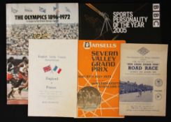 The Olympics 1896-1972 Publication in support of the British Olympic Appeal containing illustrations