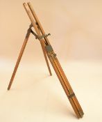 Osmond's Patent Automaton Golf Club Caddie c1893 - frame only c/w original makers brass plaque and