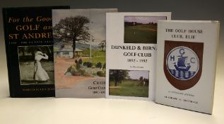 Scottish Golf Club Centenary books-mostly in the Fife/Perth area to incl 
