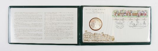Limited Edition The Test Cricket Centenary 1877-1977 Official Commemorative first day cover and