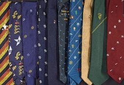 10 Assorted Cricket Ties including MCC 1984-85 tour, Wills World Cup 1996, World Cup 1975 XXVII,