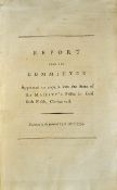 Cold Bath Fields Prison, London. 1799 - Complete 79 page report into conditions by a House of