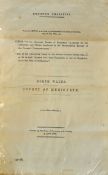 County of Merioneth - Endowed Charities 1876 - Government Report - 13pp. folio