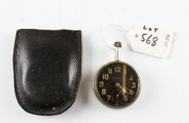 Smith and Sons (M.A) Ltd 'Admiralty' Pocket Watch - face marked with maker and 'London A ? D 11