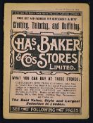 Charles Baker Gentlemen And Boys Fashion Catalogue; London. 1890s - An early fashion catalogue of 32