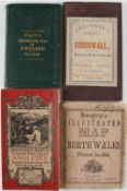 Humphreys Illustrated Map of North Wales printed and published by H. Humphreys, together with