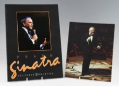 Autographs - Frank Sinatra Signed Ephemera to include a Signed black and white print and Signed