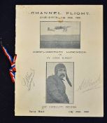 Aviation - A Very Scarce Survivor - Bleriot's Flight Crossing The English Channel. 