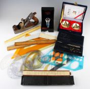 Spiers Ayr Woodworking Plane with stamped makers marks, with owner name stamps to sides and front,