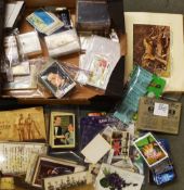 Mixed Quantity of Assorted Cigarette and Trade Cards including Wills Railway Equipment, Wills