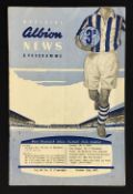1957/58 West Bromwich Albion Youth v Wolverhampton Wanderers Youth FA Youth Cup 14 October 1957 at