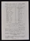 1973/74 Bradford Park Avenue v Ossett Albion 2nd Round West Riding County Cup football programme