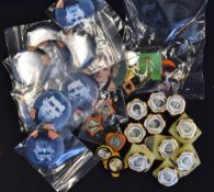 Collection of Wolverhampton Wanderers metal badges 1970's noted, some earlier, including limited
