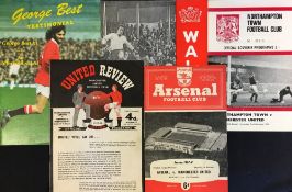 Manchester United football selection to include 1957/58 Arsenal v Manchester United, Manchester